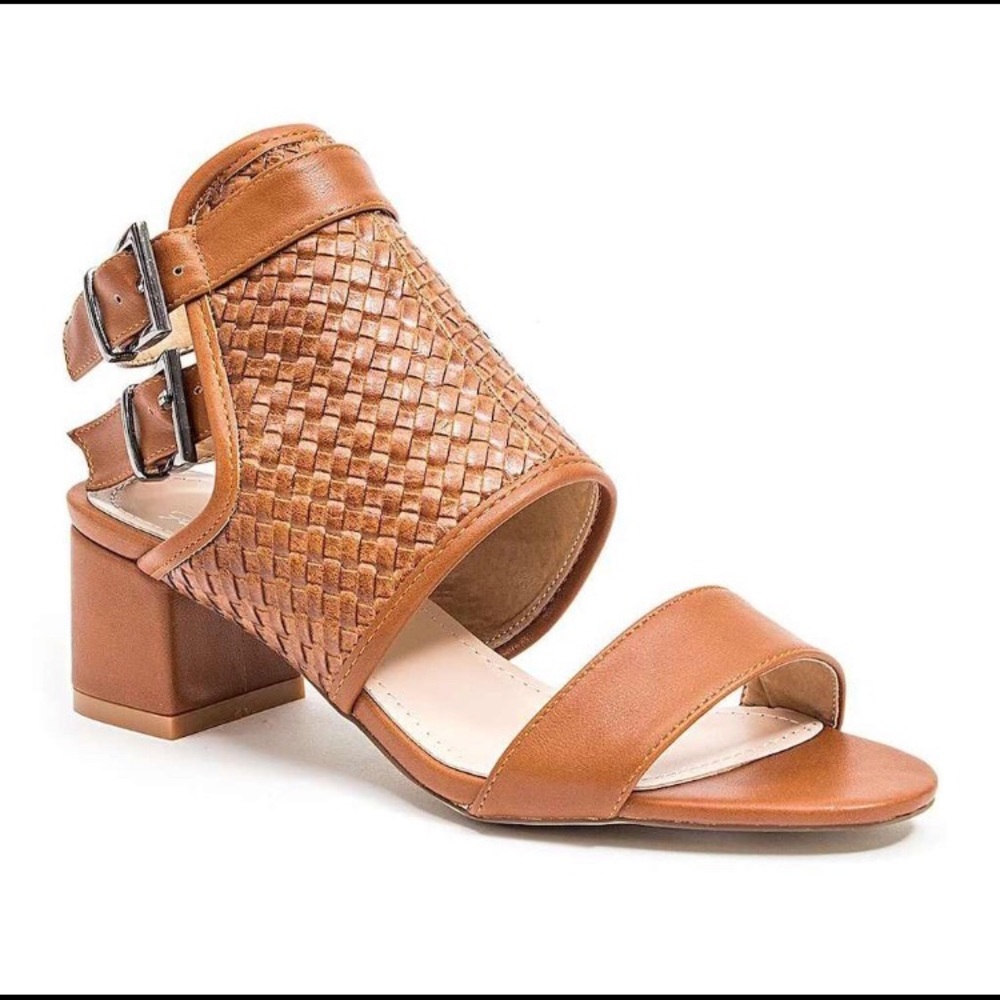 Final Price: strappy sandals with chunky heel
